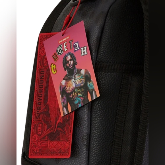 TYREEK CHEETAH RUNNER SHARK BACKPACK - Picture 6 of 12